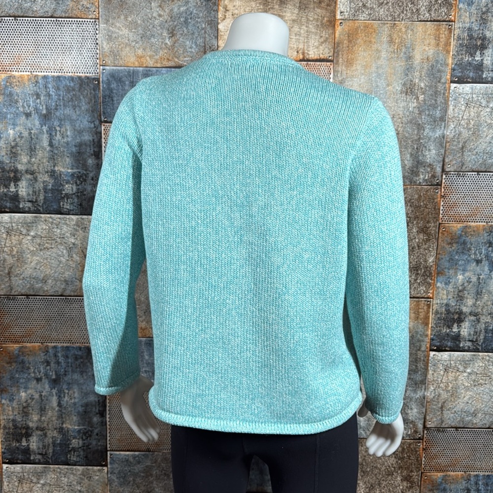 L.L. Bean Women’s Button Front Cardigan Sweater Size L - Picture 4 of 12